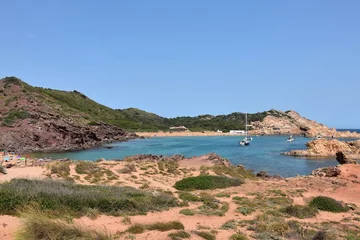 Photo sur Plexiglas Cala Pregonda, île de Minorque, Espagne Cala Pregonda, à Minorque