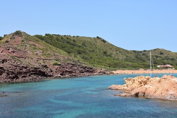 Cala Pregonda à Minorque