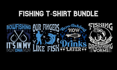 Fishing T-Shirt Design, Fishing T-Shirt Bundle, Fishing Vector T-Shirt