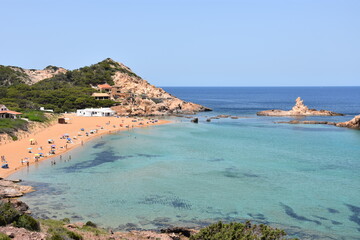 Cala Pregonda, op Menorca