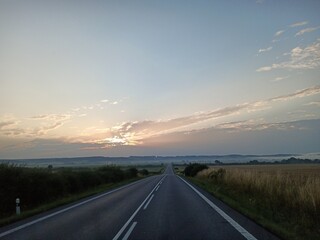 road village village mountains fields