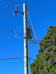 Power Pole and Transformer