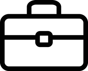 Business briefcase icon, suitcase icon , portfolio bag sign