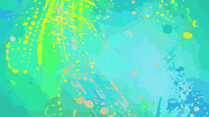 Fototapeta na wymiar Light Blue, Green vector colorful abstract background. Colorful abstract illustration with gradient. Completely new design for your business.