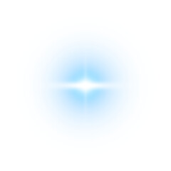 blue star light sparkle