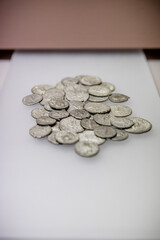 Dans le musée Lugdunum à Lyon