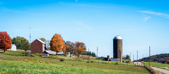 Ohio country farmstead - obrazy, fototapety, plakaty