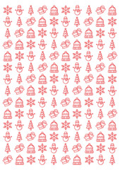 Merry Christmas Christmas Pattern