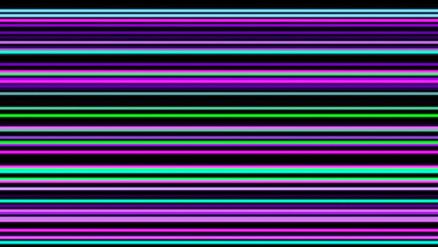 glowing neon color striped lines background