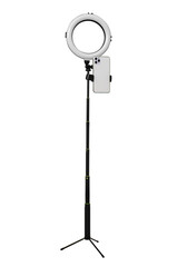 tripod with selfie lamp