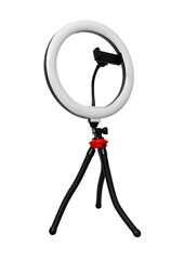 tripod with selfie lamp