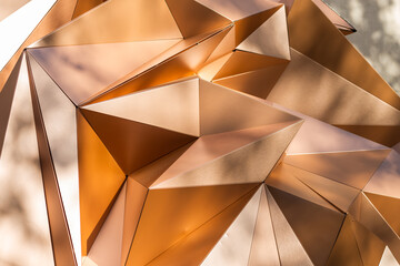abstract background with triangles