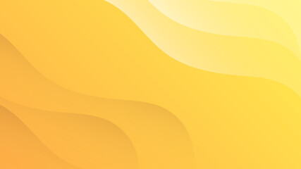 Modern Abstract Background Diagonal Wave Lines Motion and Yellow Orange Gradient Color