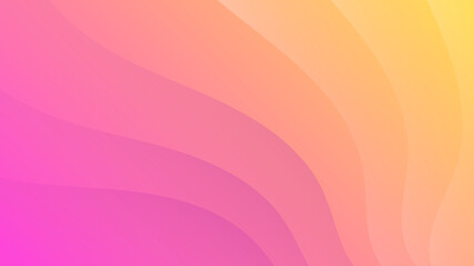 Modern Abstract Background Diagonal Wave Lines Motion and Purple Orange Gradient Color