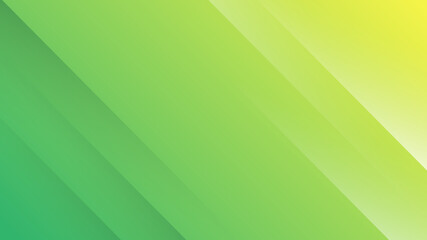 Modern Abstract Background Diagonal Tilt Lines Motion and Green Yellow Gradient Color