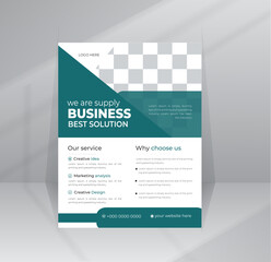 Colorful Business flyer, Brochure design, cover modern layout, annual report, proposal, Poster Template for Multipurpose