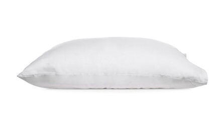 Blank soft new pillow isolated on white