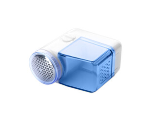 New empty fabric shaver isolated on white