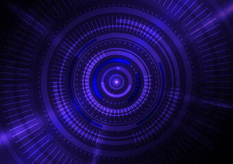Abstract_Technology_Purple_Circles_Background