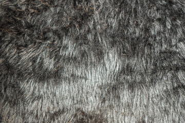 Black wool background texture close up abstract