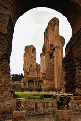 A picture of Caracalla's thermal bath