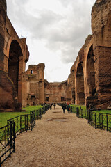 A picture of Caracalla's thermal bath
