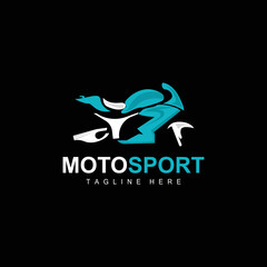 MotorSport Logo, Vector Motor, Automotive Design, Repair, Spare Parts, Motorcycle Team, Vehicle Buying and Selling, and Company Brand