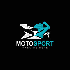 MotorSport Logo, Vector Motor, Automotive Design, Repair, Spare Parts, Motorcycle Team, Vehicle Buying and Selling, and Company Brand