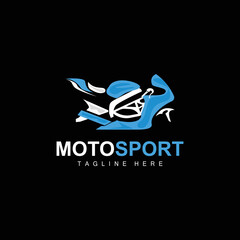 MotorSport Logo, Vector Motor, Automotive Design, Repair, Spare Parts, Motorcycle Team, Vehicle Buying and Selling, and Company Brand