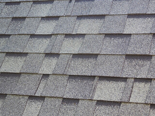 Asphalt roof or shingles roof Roof design using black rectangles.