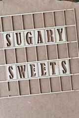 sugary sweets