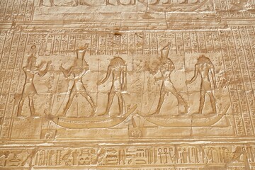 Edfu, the Temple of Horus, Widely Considered Egypt's Best-Preserved Temple