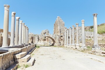 The Ancient City of Perge in Turkey's Antalya Province