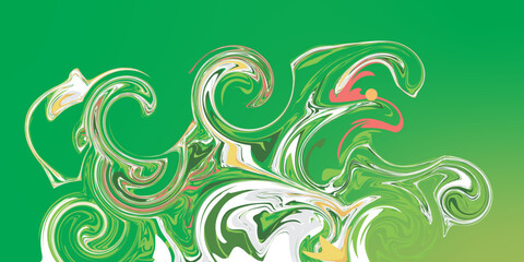 Fototapeta premium Vector abstract fluid colorful liquid marble paint background