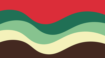 abstract colorful background with waves