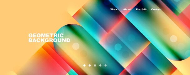 Squares and lines dynamic speed abstract background. Vector Illustration For Wallpaper, Banner, Background, Card, Book Illustration, landing page