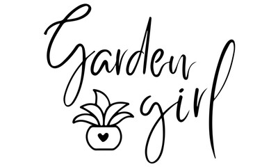 Garden Girl SVG, Garden Svg, Gardening Svg, Plant Svg, Plant Lady Svg, Crazy Plant Lady Svg, Spring Svg, Summer Svg, Svg Cut Files