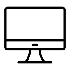 computer line icon