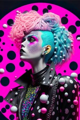 Pop Punk Princess (ai generated)