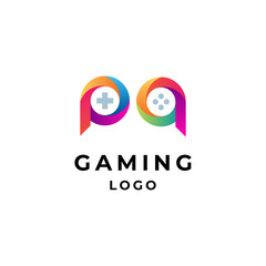 game logo design with console for your brand or company