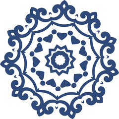 Ethnic mandala decoration pattern 