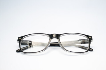 Eyeglasses. Isolated on white background