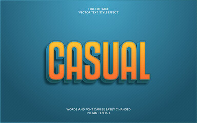 Casual Text Effect