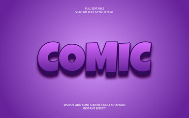 Comic Text Effect