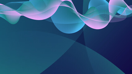 abstract colorful background with dark green design