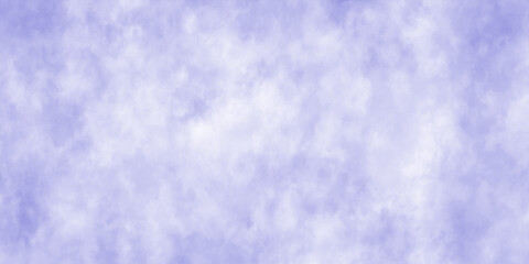 Abstract background with smooth light sky blue, pink and purple shades aquarelle background .Creative design with aquarelle painted paper textured canvas for vintage design ,purple white cloudy sky .