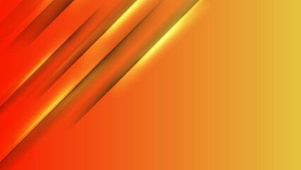 abstract orange background with yellow gradient stripes