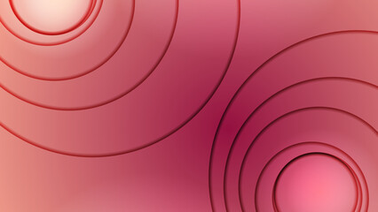Abstract dark pink background with circle