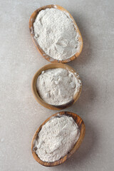 Alternative vegan Jerusalem artichoke flour