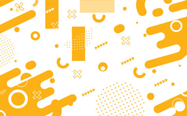 geometric vector shapes of modern pattern